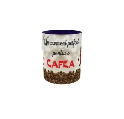 Un moment perfect pentru o cafea, cana din ceramica, 330ml, model cgs1813